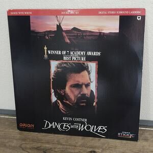 Dances with Wolves laserdisc movie